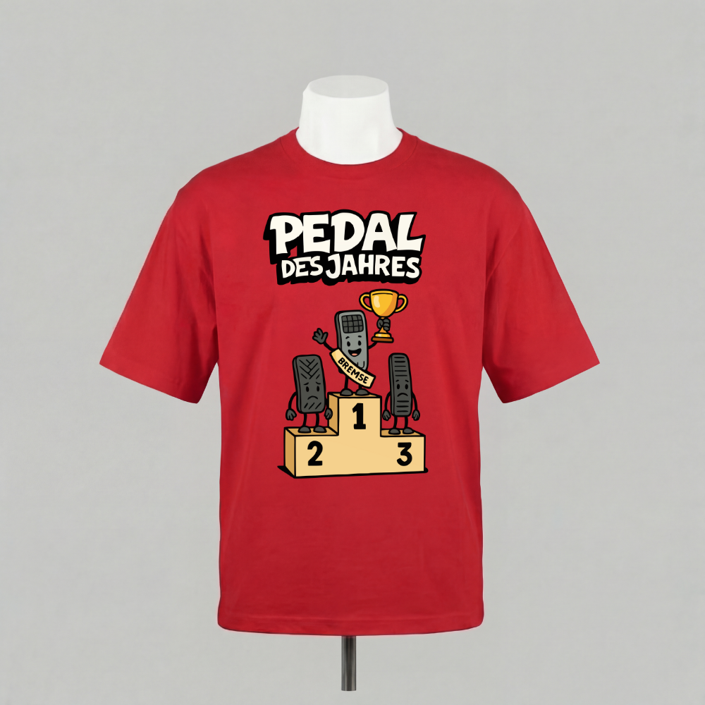 Meme-Shirt – Pedal des Jahres