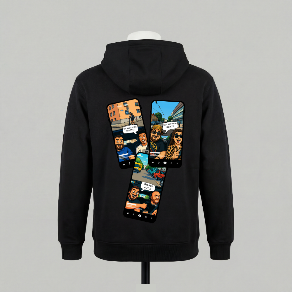 Meme-Hoodie – Fahrlehrer Niko Greatest Hits