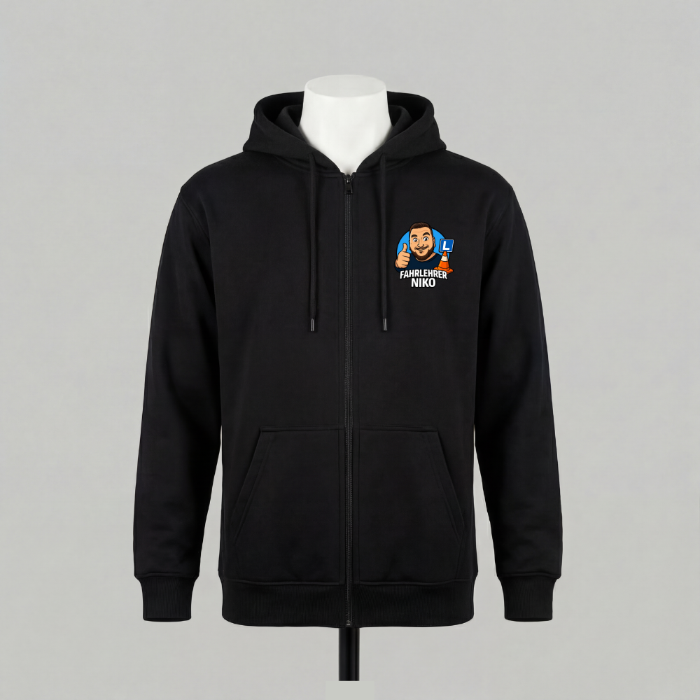 Meme-Zipper-Hoodie – Fahrlehrer Niko Greatest Hits